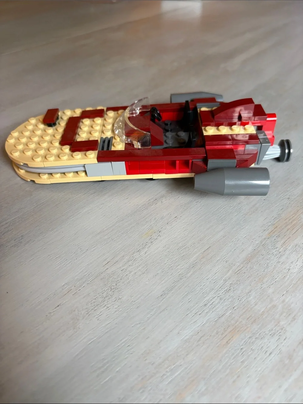 Luke's Landspeeder vehicle from LEGO Star Wars set 75173